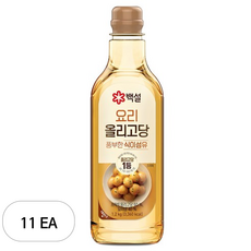 백설 요리 올리고당, 1.2kg, 11개