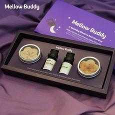 멜로우버디 아로마 리추얼 숙면 선물세트 굿슬립 스트레스완화 오일, 1개, 20ml, 블렌딩