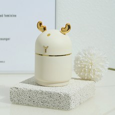 DIU 卡通麋鹿按壓式牙籤盒自動彈出家用茶几可愛牙籤罐商用防塵牙籤筒, 1個, 金麋鹿:如圖