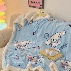 산리오 극세사 양면 담요 이불 겨울