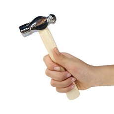 에듀우드 어린이 목공 안전망치 비상탈출용 미니망치, 1개