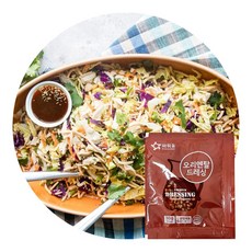 제이케이푸드 아워홈 오리엔탈 드레싱 30g (1개) 일회용 샐러드 소스 업소용 다이어트 포케, 1개