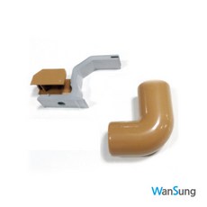 완성 PVC 핸드레일 안전손잡이 계단손잡이 부속품, 엘보, 1개