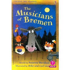 Usborne First Reading Set Level 3-7: The Musicians of Bremen (with CD), 문진미디어, Usborne First Reading Set Le.., Susanna Davidson(저)