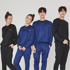 BUCK703 국내산 땀복 상하 SET 초특가 다이어트 요가복 운동복 트레이닝복 사우나슈트 초경량 사방스판