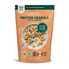 원디그리오가닉 시트러스캐슈넛 프로틴 유기농 그래놀라, 없음, 283g, 1개