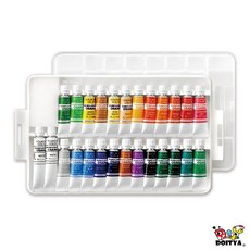 雄獅 SIMBALION 25色 不透明水彩顏料, (雄獅)(25色)不透明水彩