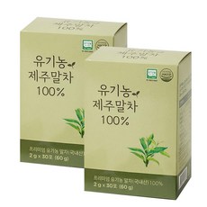 유기농 제주 말차 분말 가루 스틱, 2개, 30개입, 2g