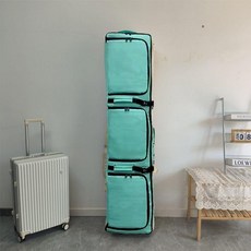 스키 가방 휠백 바퀴가방 스노우 보드 스노우보드가방 보드백, 라이트 그린, 1개
