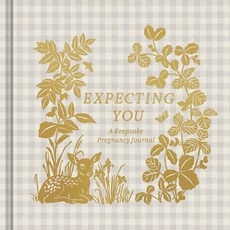 (영문도서)Expecting You: A Keepsake Pregnancy Journal Hardcover, Compendium Publishing & Com..., English, 9781957891736