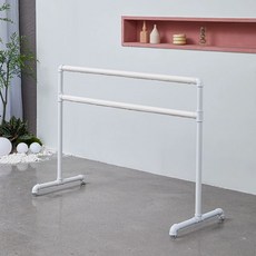 발레봉 평행봉 스트레칭 댄스 학원 무용바 연습 발레핏, 길이180 너비60 높이105 더블, 1개, 길이 180 높이 60 105