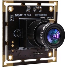 IMX323 미니 USB 카메라 모듈 HD 080P 저조도 웹캠마이크 포함 3.6mm 렌즈 노트북용 H.264 UVC USB2.0 3.3피트M 케이블, 3.6mm lens with