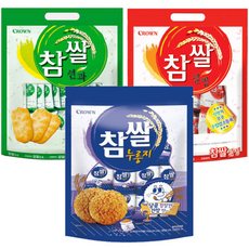 참쌀선과 ()+참쌀설병 ()+참쌀누룽지 () / 총, 253g, 1개