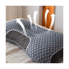 수면질개선 (당일출고) 편안한 통풍 경추 숙면베개 목 어깨 꿀잠 쿠션 베개, 코어숙면베개