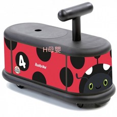 Italtrike la cosa 1 兒童滑步車，寶寶學步滑滑車，安全穩固，聖誕禮物首選, 1個, 瓢蟲, 綠色