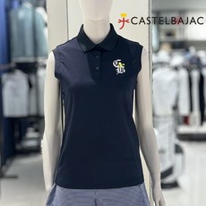 까스텔바작 여성 골프 조끼 베스트 데일리 기본 필드코디 상품 블랙라인 전사 포인트 민소매 티셔츠BGEMTN801BKDJDH5583222