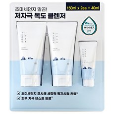[Round Lab] 라운드랩 1025 독도 클렌저 (150ml x 2개 + 40ml), 340ml, 1세트