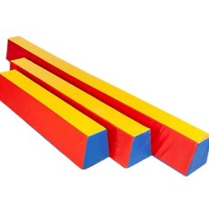 평균대 건너기 활동 특별 통합 감각 훈련 매트 일자, D. 균형 빔 100x30x20