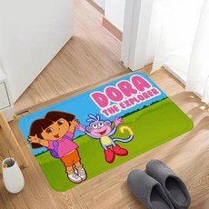 애니메이션 바닥 카펫 미끄럼 방지 물 흡수 긴 스트립 쿠션 침실 매트 웰컴 러그, I. z6