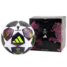 아디다스 UCL 파이널 리그 박스 축구공, JX9077, 1개 JX9077, 1개