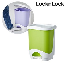 락앤락 페달 휴지통 24L 사무실 카페 거실 주방 쓰레기통, 1개