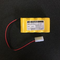 DC4.8V1300mAh 수신기 유도등 예비전원 소방용 배터리, 1개, 1개입