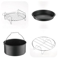 日本NICOH 氣炸鍋原廠配件四件組 (健康氣炸鍋 AF-240 & AF-320都可用)