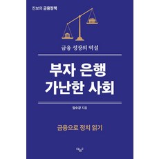 부자은행 가난한 사회:금융성장의 역설, 부자은행, 가난한 사회, 임수강(저), 더늠, 임수강