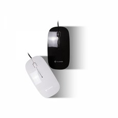 지클릭커 GM-CT110 무소음 유선마우스 (화이트)