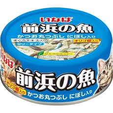 Inaba 前濱の魚 かつおつぶし 貓咪零食 鮪魚凍狀, 1個, 115g, 鰹魚+小魚乾 IWF-143
