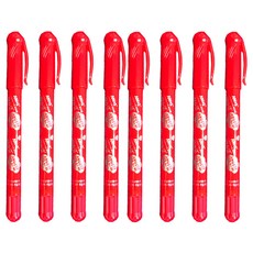 아모스 파스넷 색연필 교사채점용 빨강색, 8개