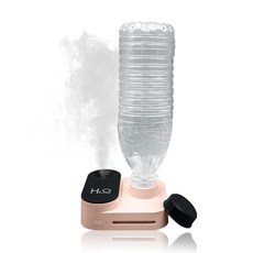 하이온 초음파 미니 무선 휴대용 생수병 호환용 가습기, G15, 핑크