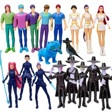 케이팝 데몬 헌터스 피규어 헌트릭스 사자보이즈 케데몬피규어, 18개