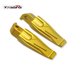 530 TMAX 호환 알루미늄 풋 시프트 MAX500 MAX530 발판용 레일 오토바이 CNC T MAX 기어 뒷좌석 야마하 500, 금, 1개