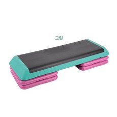 에어로빅 계단 운동 발판 리듬 점프 허벅지 장비 스텝박스, 연두 110CM 널판1 팔레트4