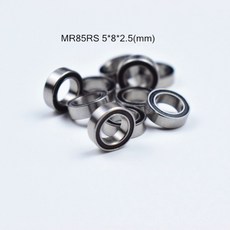 소형 베어링 MR85RS 10 조각 5x8x2.5(mm) 크롬 강철 고무 밀봉 고속 기계 장비 부품, [05] MR85RS 5x8x2.5mm, 한개옵션0, 05 MR85RS 5x8x2.5mm