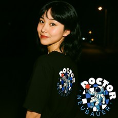 닥터노이바우어 - 드라이 라운드 티셔츠 DTRUS-25021 남녀공용 탁구 반팔티