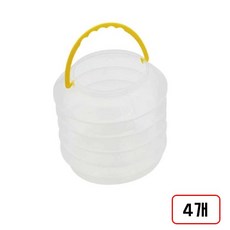 단아미)자바라물통(16x13cm/M602331) 4개