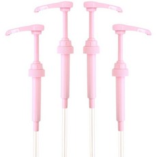 핑크 커피 시럽 펌프 750ml 병용 (6개 팩) Jordans Skinny Torani DaVinci Upouria 및 (Monin 1리터 플라스틱 병에만 해당) 214806, Pink