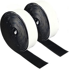홈 롤타입 찍찍이 테이프, 1개, 블랙2.5cmx100cm