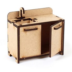 싱크대 영공방 입체퍼즐 가구 목재 64017ea 1(EA), 1개