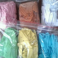 尋花趣 植物名牌(小) 蘭花名牌 標示牌(長5*寬1.2公分)顏色隨機出貨, 植物名牌小 500片/包, 顏色隨機出貨