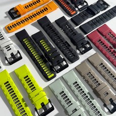 가민워치 프리미어 텐 26mm 스트랩 피닉스 엔듀로 에픽스 인스팅트 퀵핏 밴드 시계줄, 04.네오라임, 1개