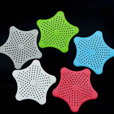 실리콘 하수구망 배수구 이물질 머리카락 거름망 덮개, 1개