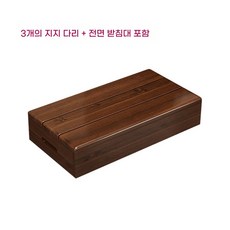 발받침대 주방 키높이발판 디딤판 작은키 사무실 다리발판 40x30 높이11cm, P. 50LX30WX15H방수 브라운, P. 50LX30WX15H방수