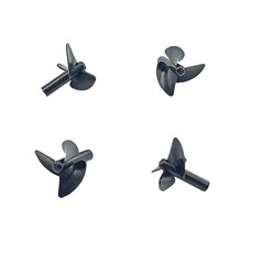 Gracilaria RC 보트 프로펠러 3개 블레이드 26mm CW CCW 낚시 미끼 선박 교체 부품 (블랙) 310227 8226016403, 블랙