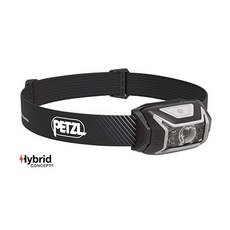 伊凱文戶外 PETZL ACTIK CORE 600流明 88g 白光 紅光 LED頭燈 多功能進階款式, 1個, 灰
