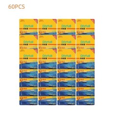 낚시 플로트 야간 발광 전기 오래 지속되는, 1개, G. 60PCS, 1. 3V는