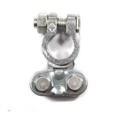 락모터스 자동차 배터리터미널 배터리단자 밧데리 DIY 보호장치 단자클램프, 1개, 플러스