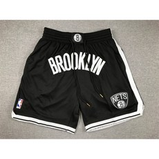 NBA 저스트 돈 네츠 스탠다드 포켓 볼 팬츠 농구 반바지